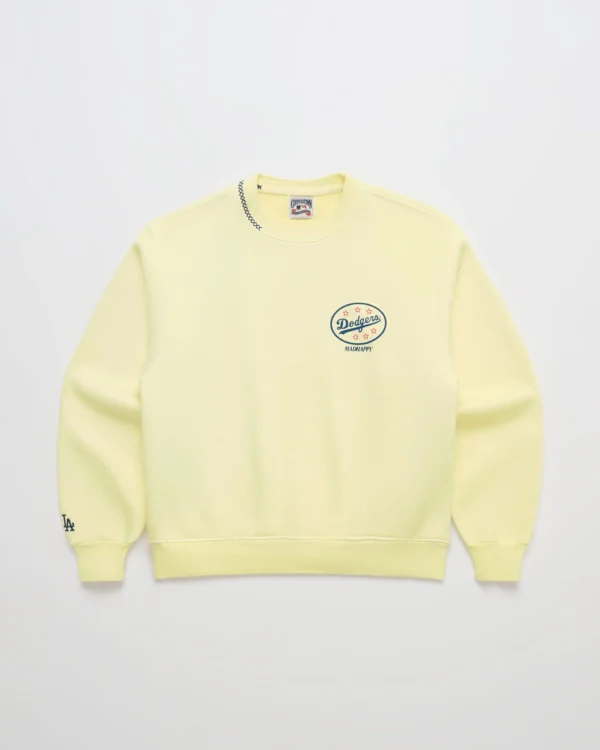 Dodgers Oval Fleece Crewneck
