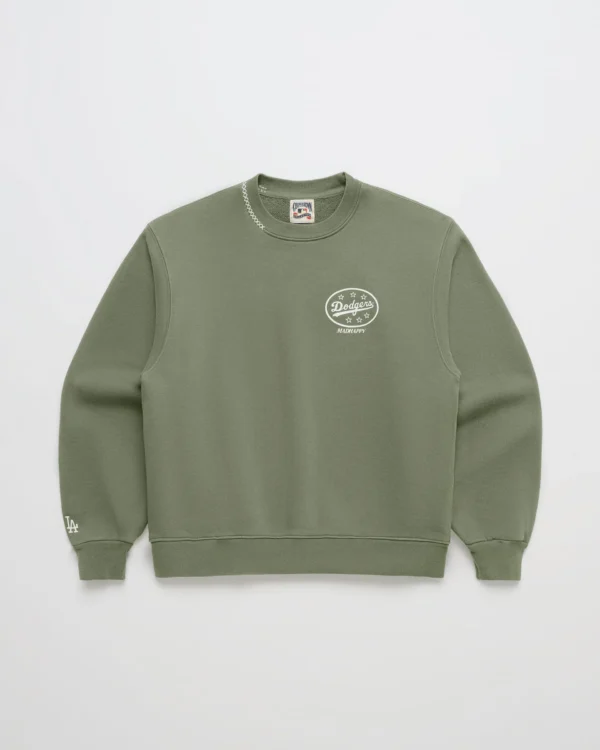 Dodgers Oval Fleece Crewneck