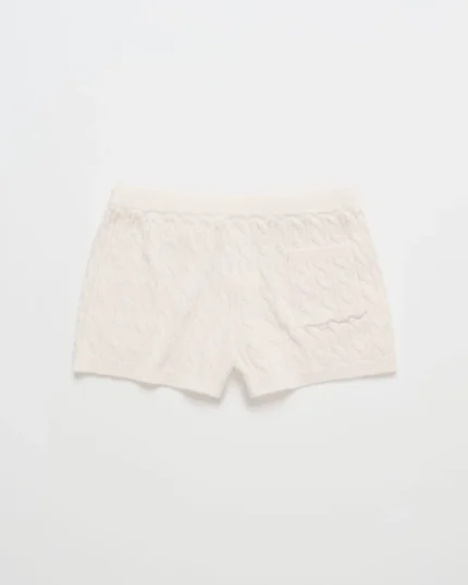 Classics Washed Cable Knit Short