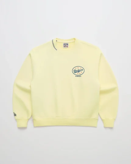 Dodgers Oval Fleece Crewneck