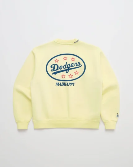 Dodgers Oval Fleece Crewneck