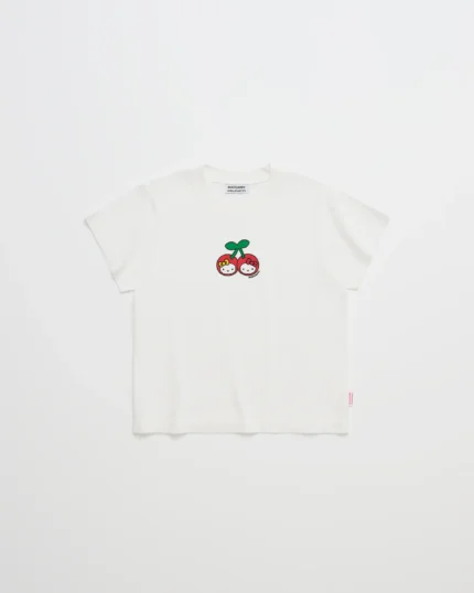 Hello Kitty® Cherries Midweight Shrunken Tee