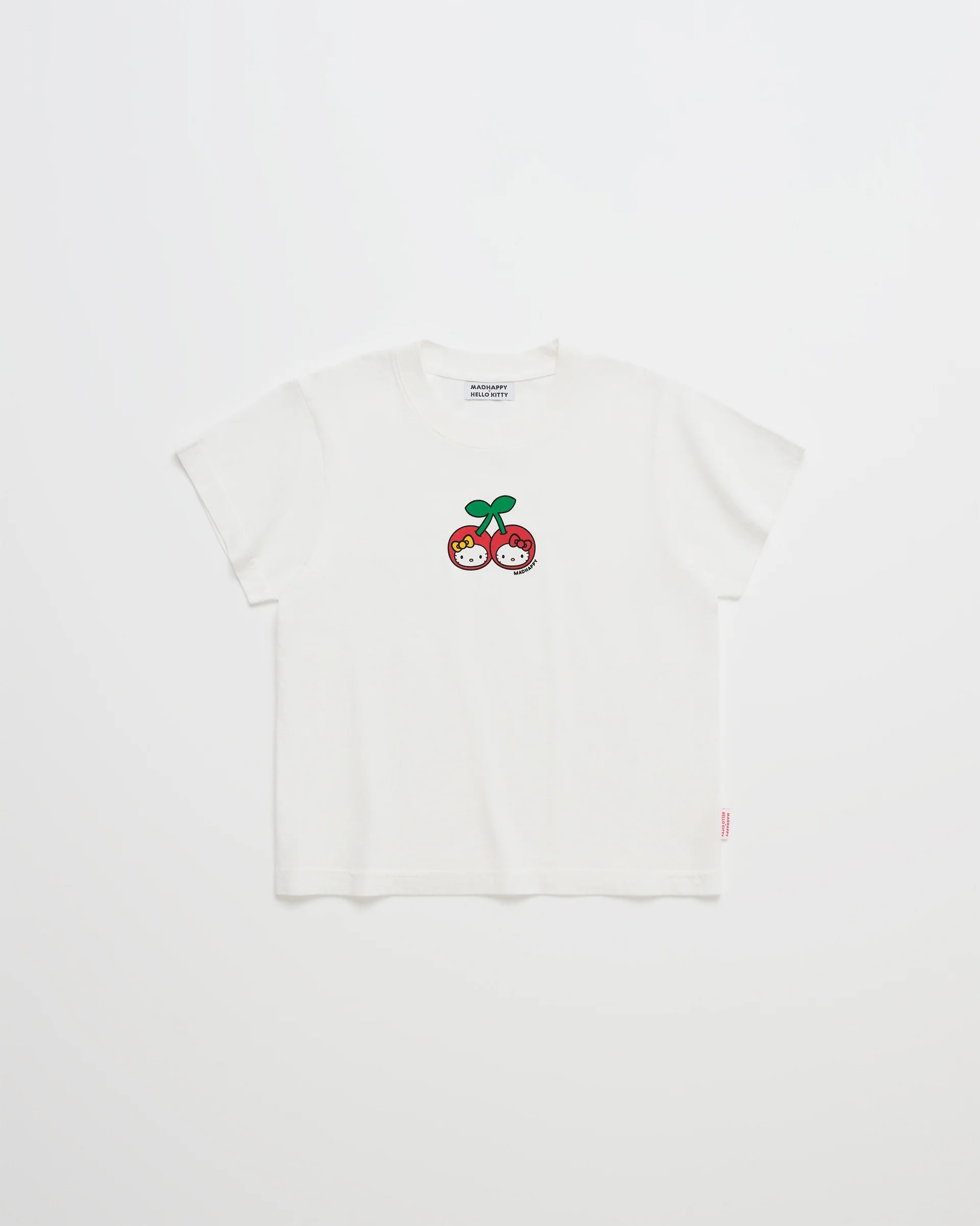 Hello Kitty® Cherries Midweight Shrunken Tee Hello Kitty® Cherries Midweight Shrunken Tee