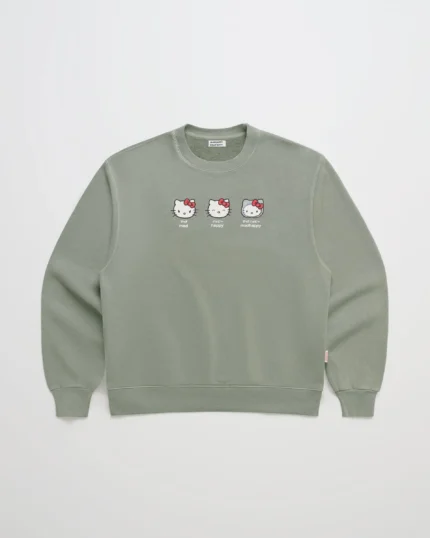 Hello Kitty® Emotions Midweight Fleece Crewneck