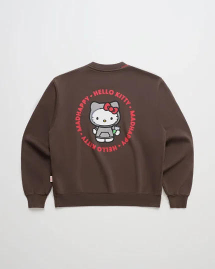 Hello Kitty® Heart Midweight Fleece Crewneck