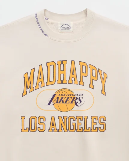 Lakers Fleece Crewneck