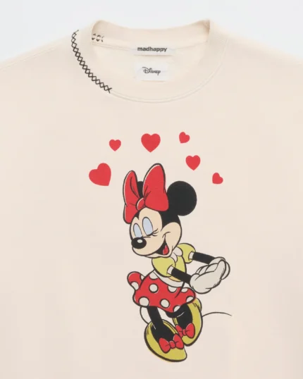 Minnie Mouse Hearts Crewneck