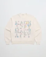 Patchwork Fleece Crewneck