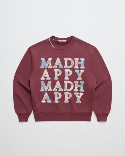 Patchwork Fleece Crewneck