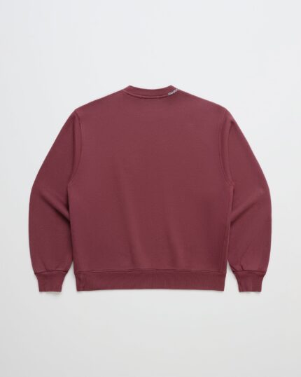 Patchwork Fleece Crewneck