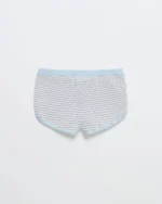 Ribbed Knit Dolphin Short